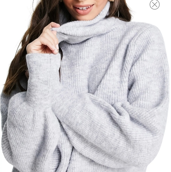 Topshop Sweaters - Topshop Ribbed turtleneck sweater